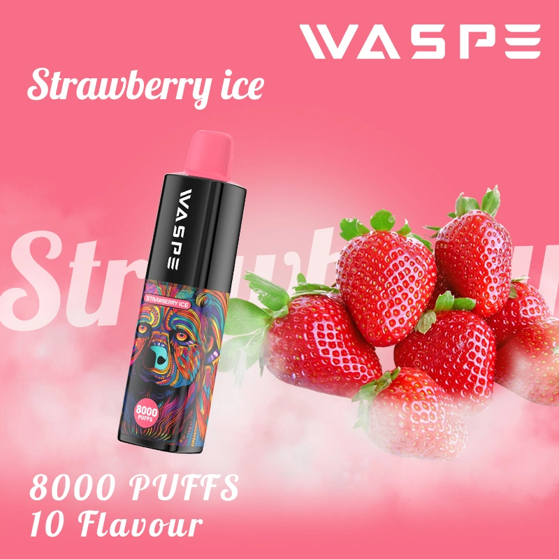 Caneta Waspe Max Vape de 16 ml sumo e pré-enchido - 8000 ml