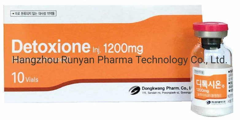 Detoxione Inj، 1200 ملغ مرفع البشرة سوديوم هيالوروناتي