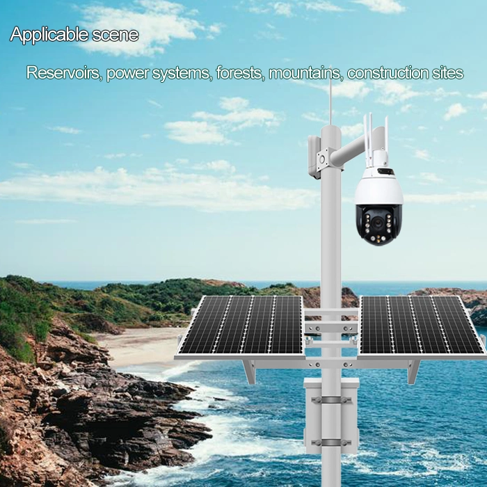 La energía solar piscina WiFi/4G 20X 1080P 280m de la seguridad de la cámara domo PTZ IP