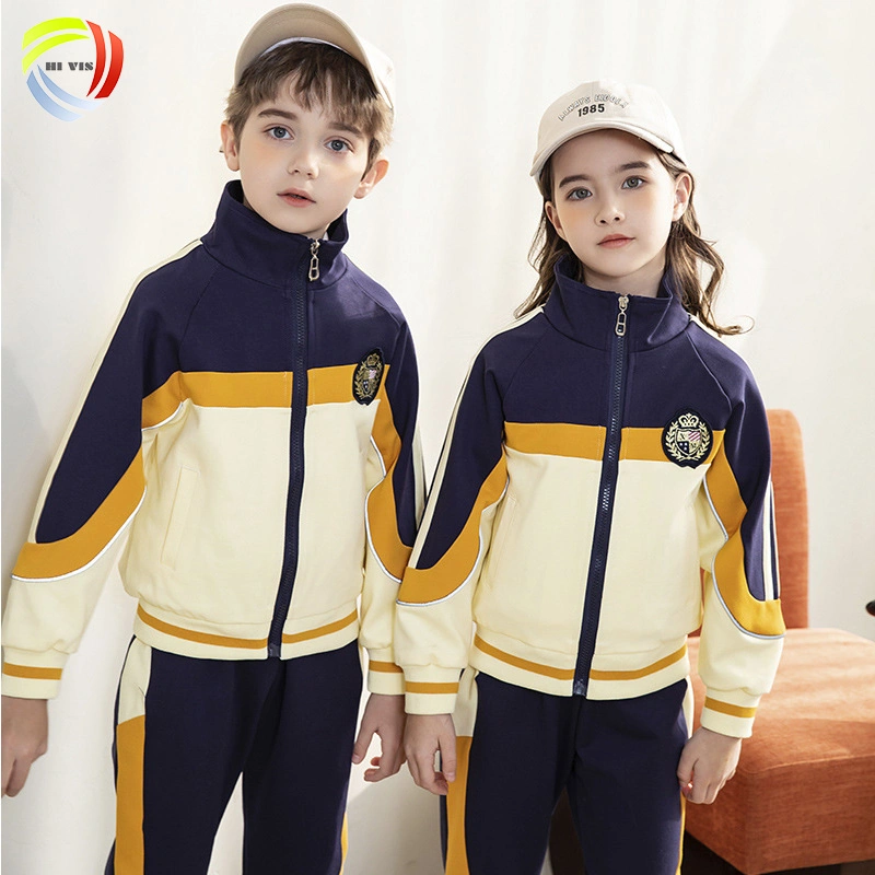 Factory Supply OEM Custom Primary Children High Kids Kindergarten School Uniforms Suit