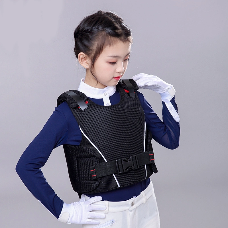 Children Equestrian Anti-Collision Armor Professional Equestrian Equipment Shock Absorption, Thick Wear