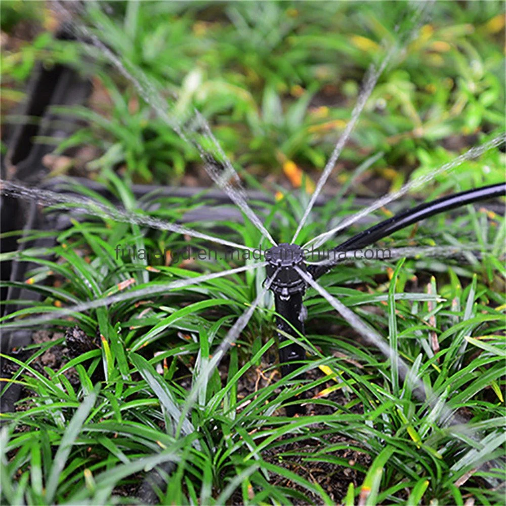 Émetteurs réglables de piquets de jardin séchoirs d'irrigation pour plantes à effet de serre