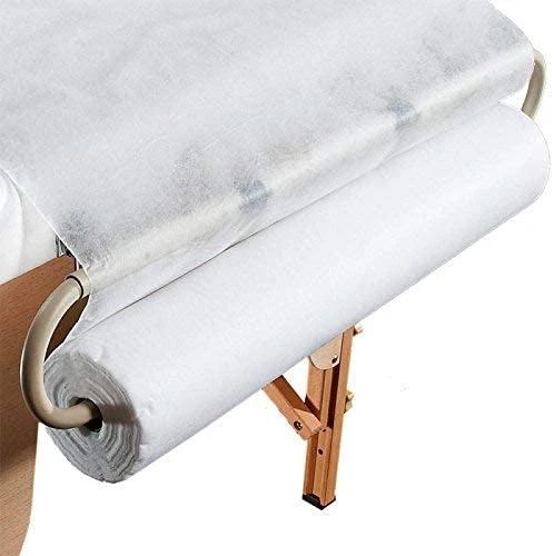 Disposable Non Woven Bed Sheet Roll Massage Table Paper Roll 30GSM Thick