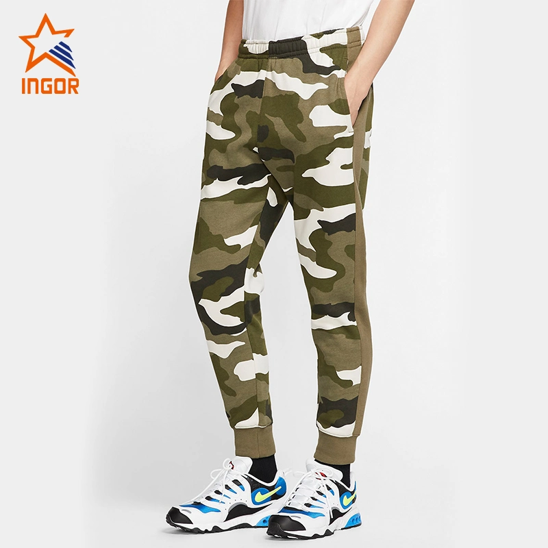 Ingorsports Newet Fashion Men's Jogging Sweatpants Camo Jogger