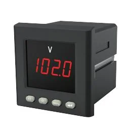 Single-Phase Voltage Voltmeter LED Display Intelligent Electrical Panel Meter