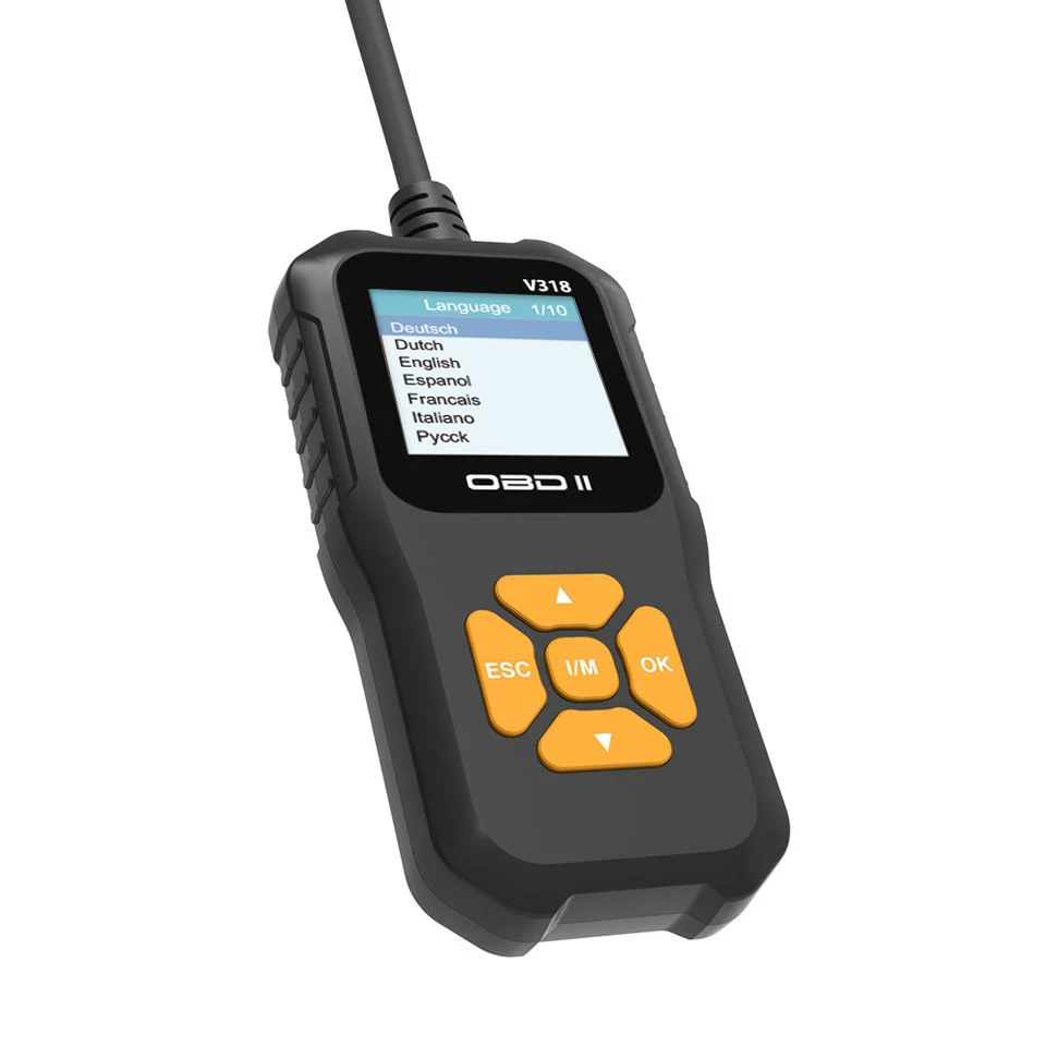 V318 Professionelle Handheld Auto Diagnostic Tool OBD2 Auto-Scanner für Universalwagen