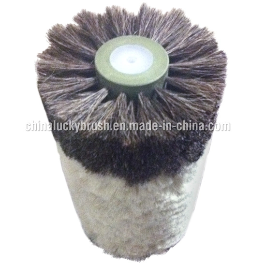 Black Nylon Glass Cleaning or Polishing Round Brush (YY-297)