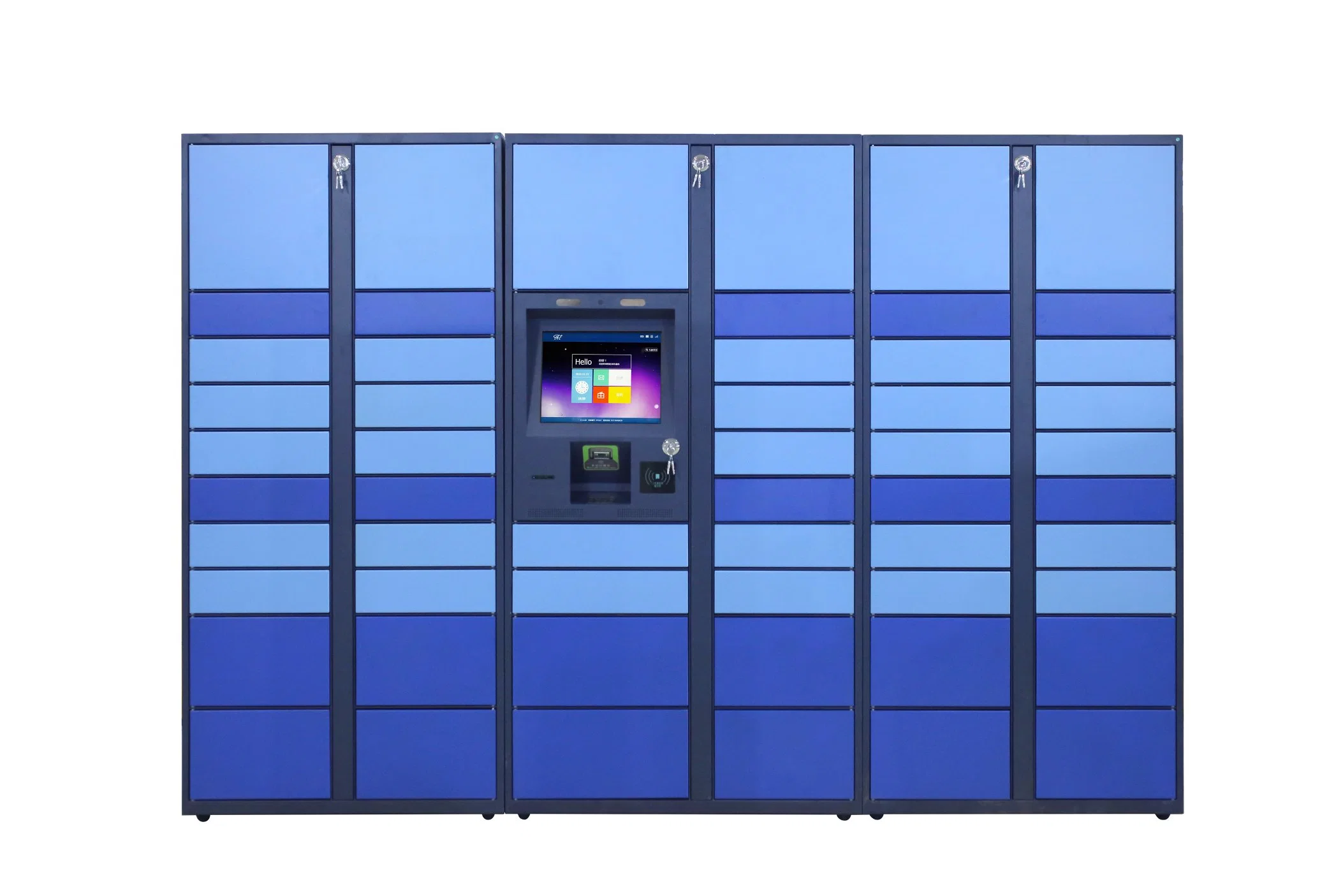 Combination New DC Plywood Case CE, ISO Electronic Intelligent Locker