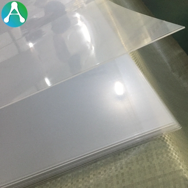 3*6 Feuille rigide en PVC transparent, feuille en plastique rigide en PVC transparent pour l'impression.