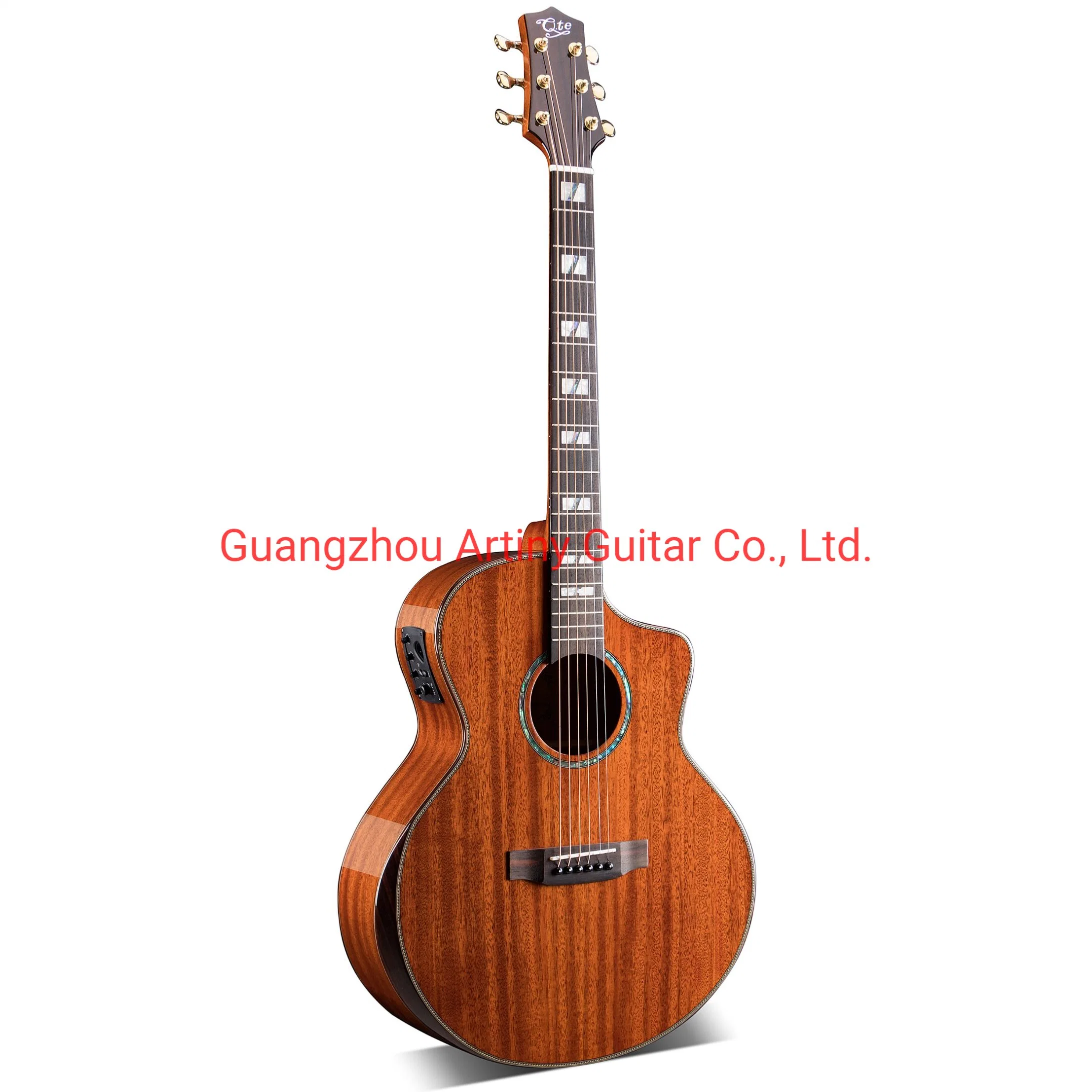 OEM 41 Inch Top Solid Mahogany Acoustic Guitar Best Selling Guitarra