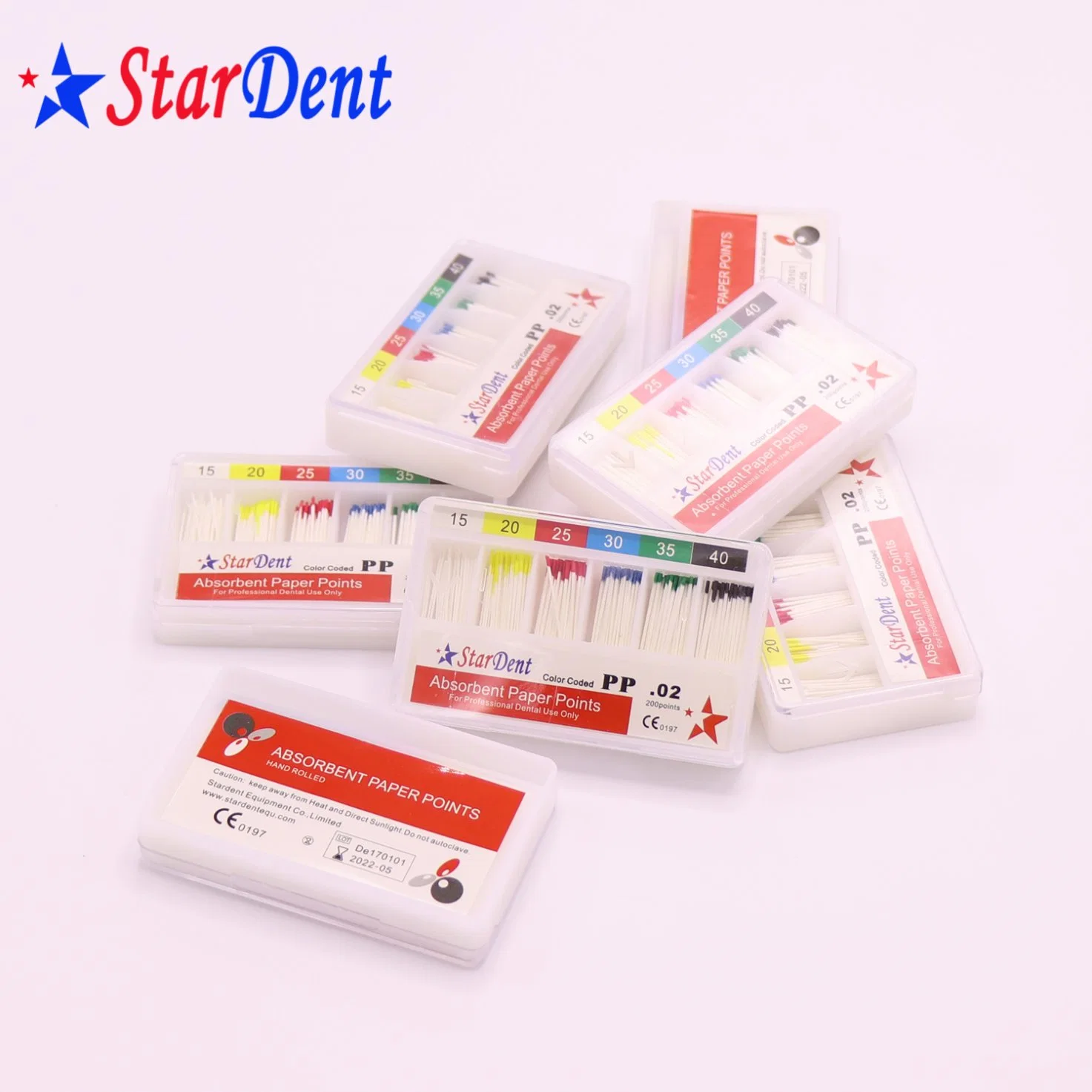 02 Taper Stardent Absorbent Paper Points Dental Material Supply