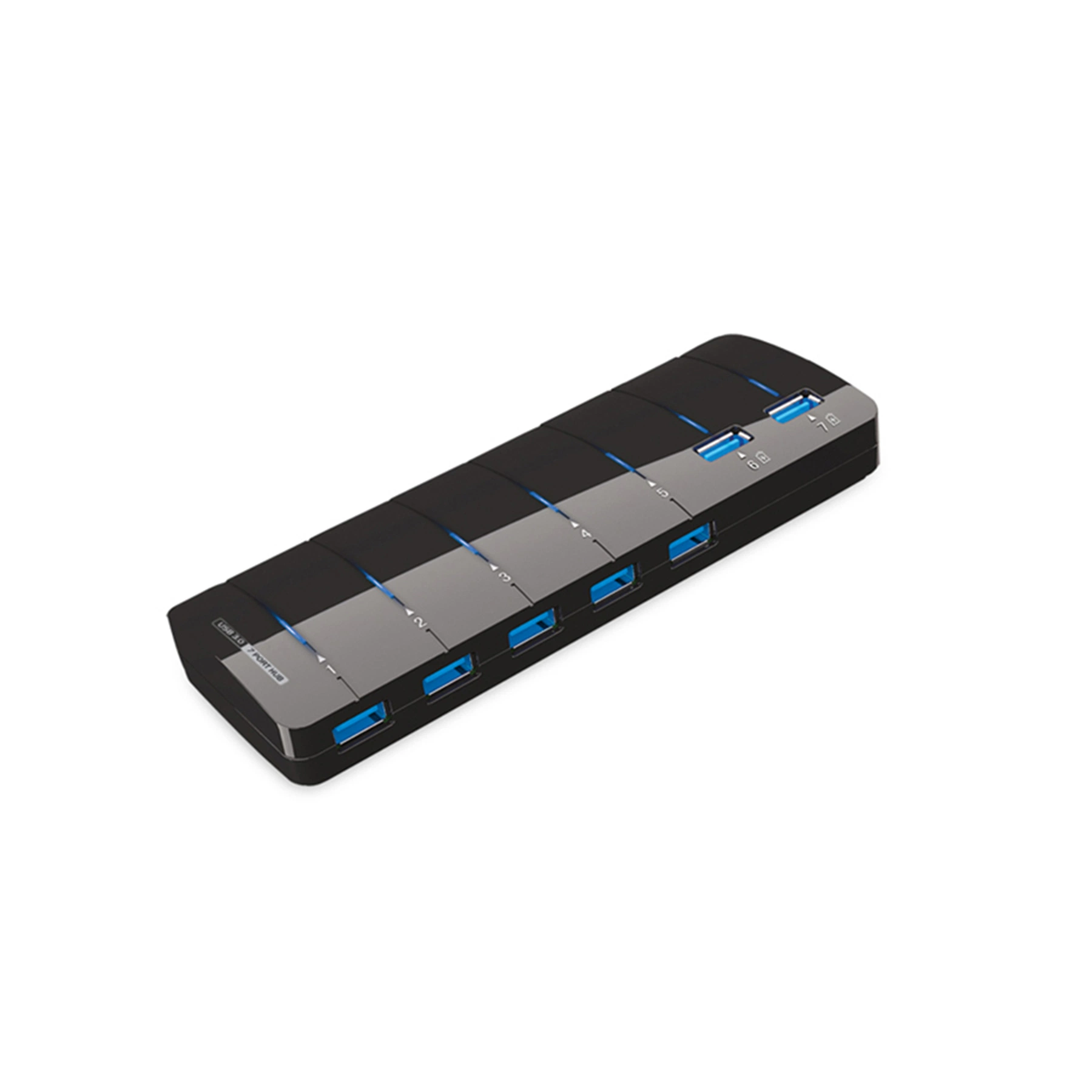 Uh3072D A CARGA RÁPIDA Superspeed USB 3.0 Hub 7 Portas