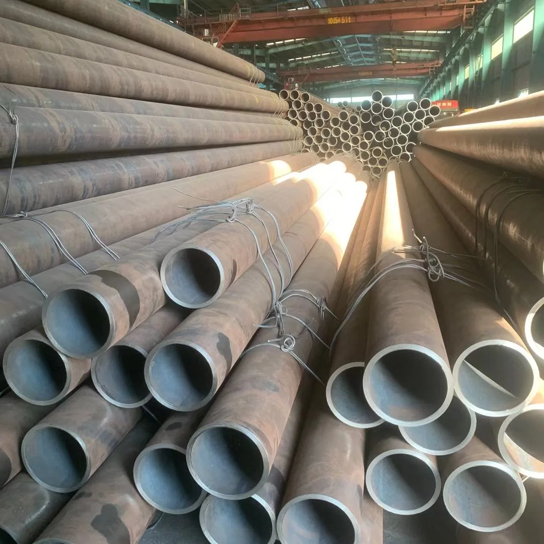 ASTM A106 API5l A53 Sch80 Ss400 S235jr Q345 Q195 Seamless Steel Pipe Carbon Steel Pipe Casing Pipe Tube Hot Rolled Precision Galvanized Black Oil Steel Pipe