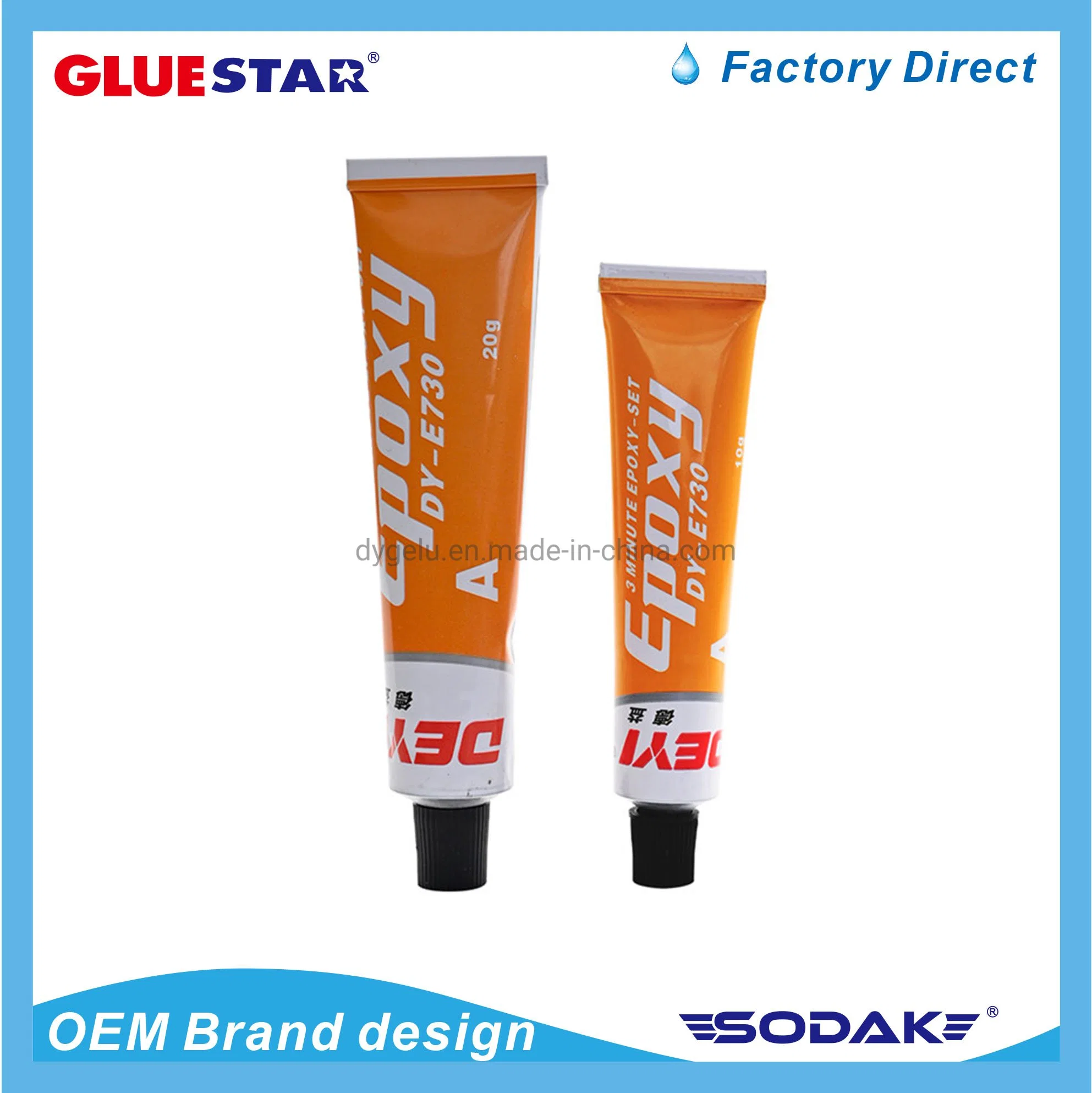 Colle époxy adhésive polyvalente compétitive Ab Glue