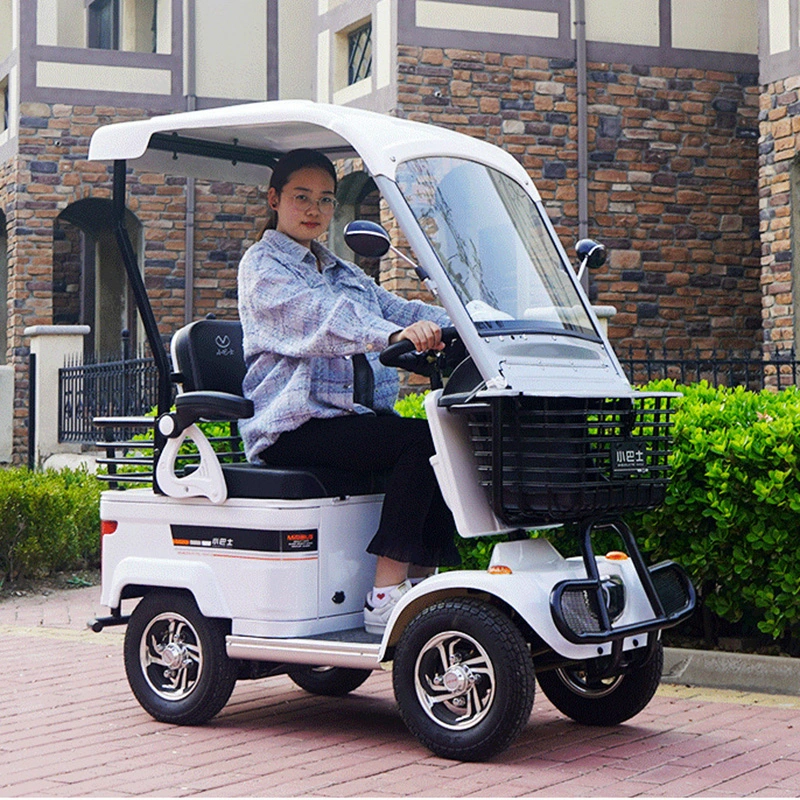 Yisen Auto Good Quality 4 Wheel Electric Sightseeing Cart Mobility Scooter