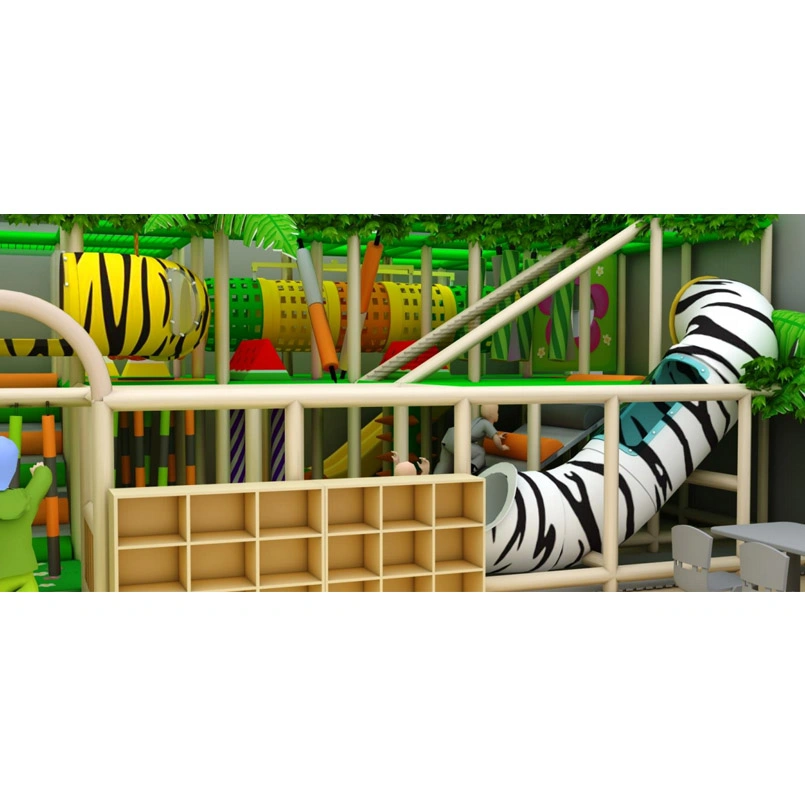 Zoo Theme Children Soft Play Indoor Playground Equipment para crianças