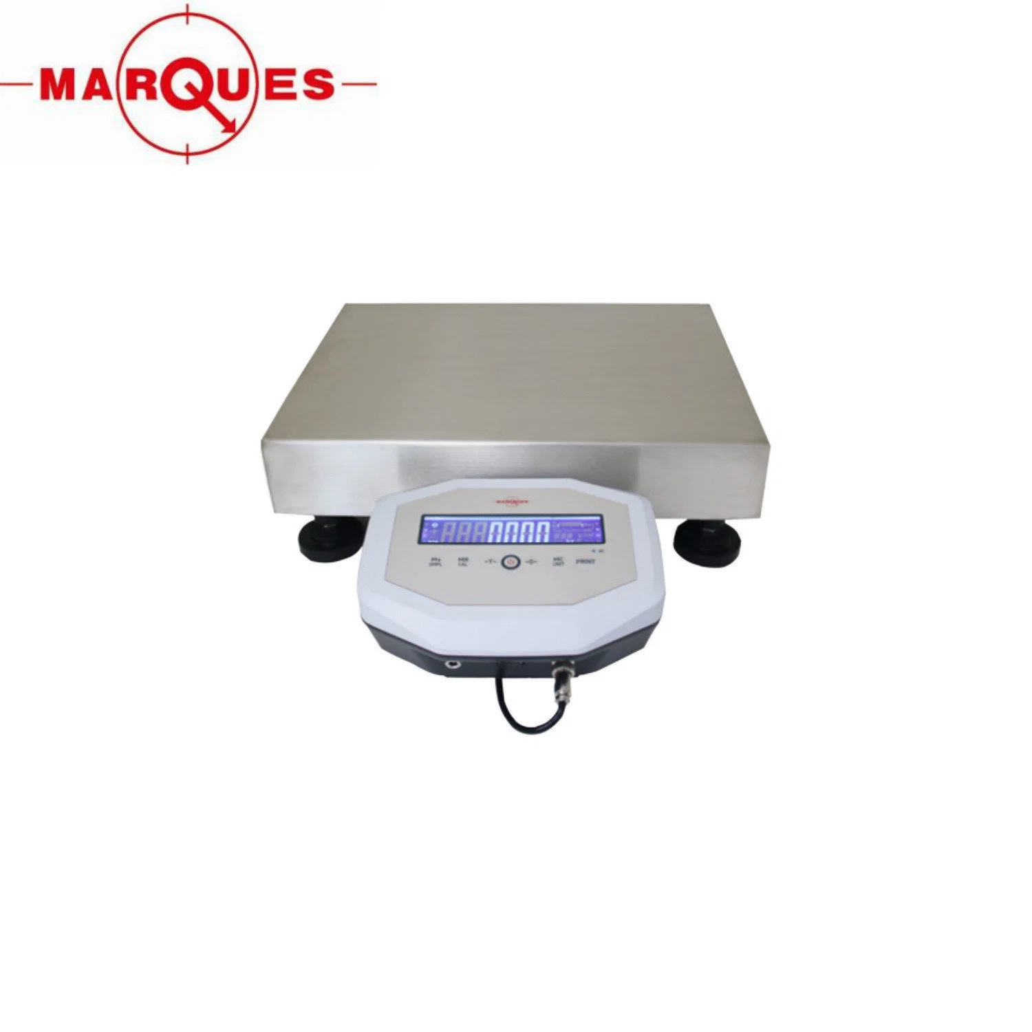 60kg Waterproof Stainless Steel Electronic Automatic Weighing Platform Scale with RS232 Port LCD Display IP65