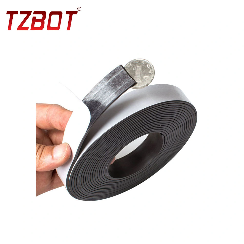 Customized Strong Magnetic Tape Adhesive Rubber Magnet Strip (TZ-30N)