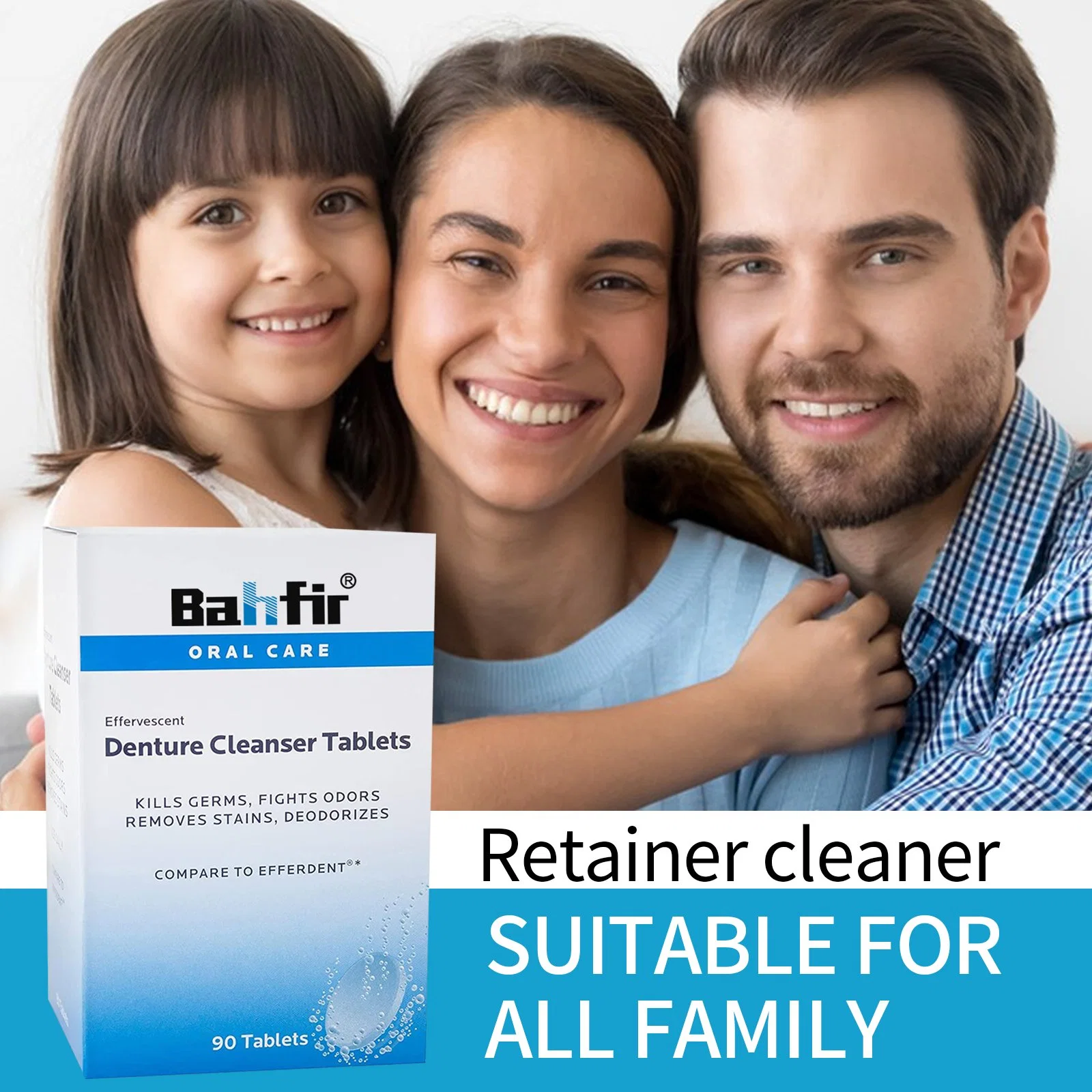 Retachez Cleaning Tablets, un produit pour nettoyer, blanchir et désinfecter vos appareils dentaires pendant la nuit