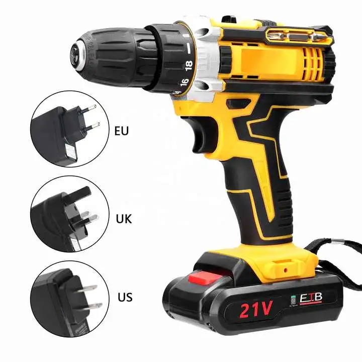 Electrique Visseuse Perceuse Sans Fil Hand Cordless Power Drill