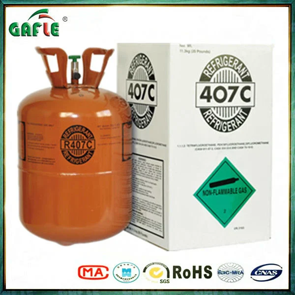 Producto de cuidado de automóviles Gafle/OEM R134A, R407C. R600a Gas refrigerante