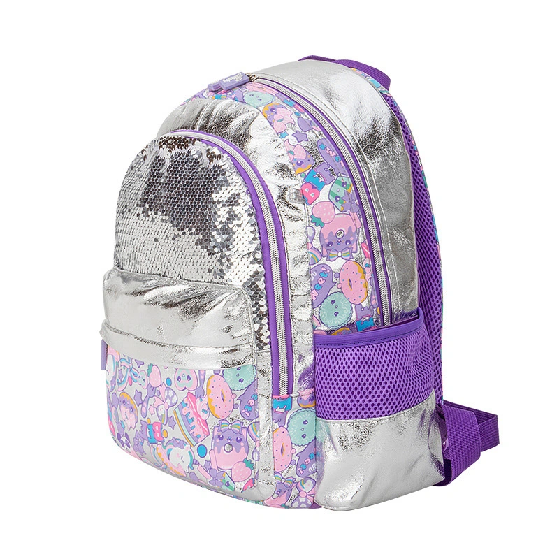 BSCI Factory Schultasche Set Neues Pailletten-Schulrucksack-Set Sublimation