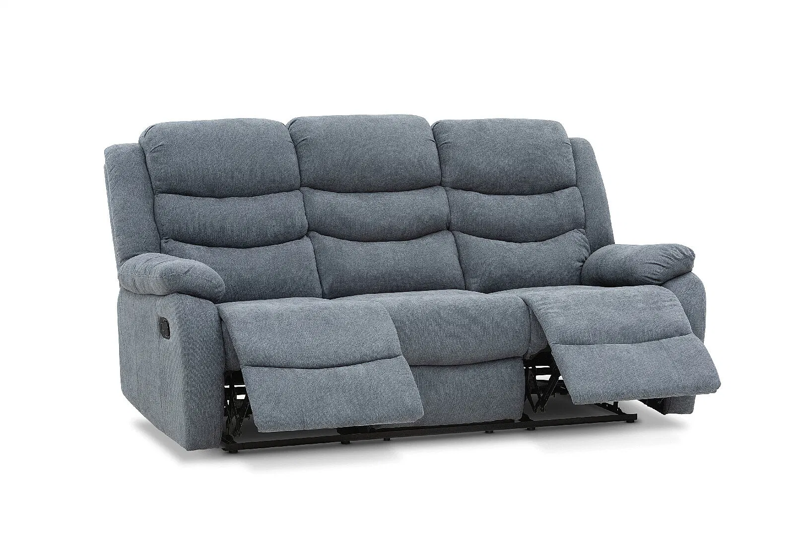 Geeksofa 3+2+1 moderne MicroFiber Fabric mouvement manuel canapé ensemble Avec massage et chaleur pour le mobilier de salon