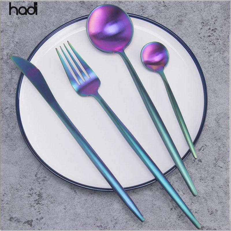 Wholesale/Supplier Restaurant Silver Flatware Stainless Steel German Cutlery Spoons Fork Knife Portugal Cutlery