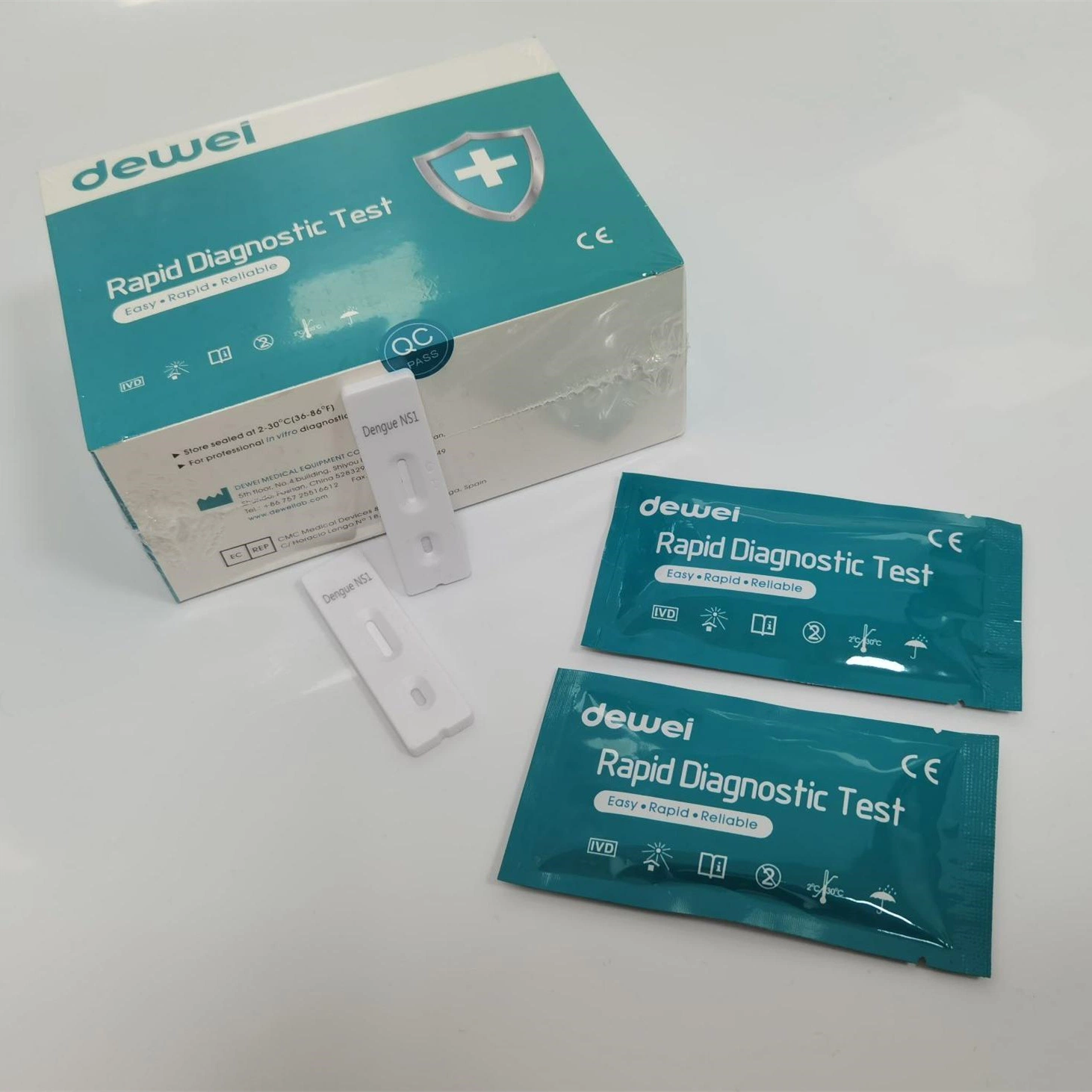 CE Dengue Antigen Ns1 Rapid Test Kit for Dengue Diagnostic