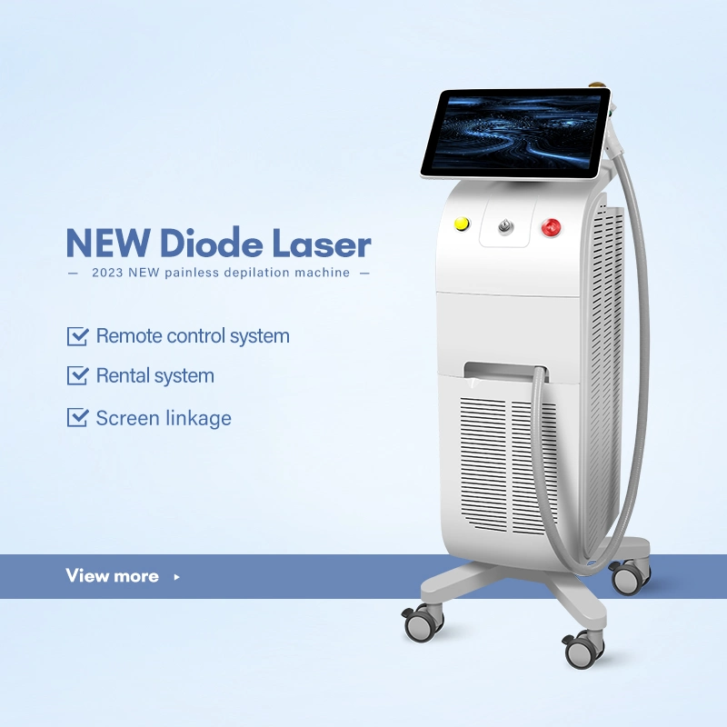 China CE Approved Medical Equipment 3 Wavelengths Laser Hair Removal Machine