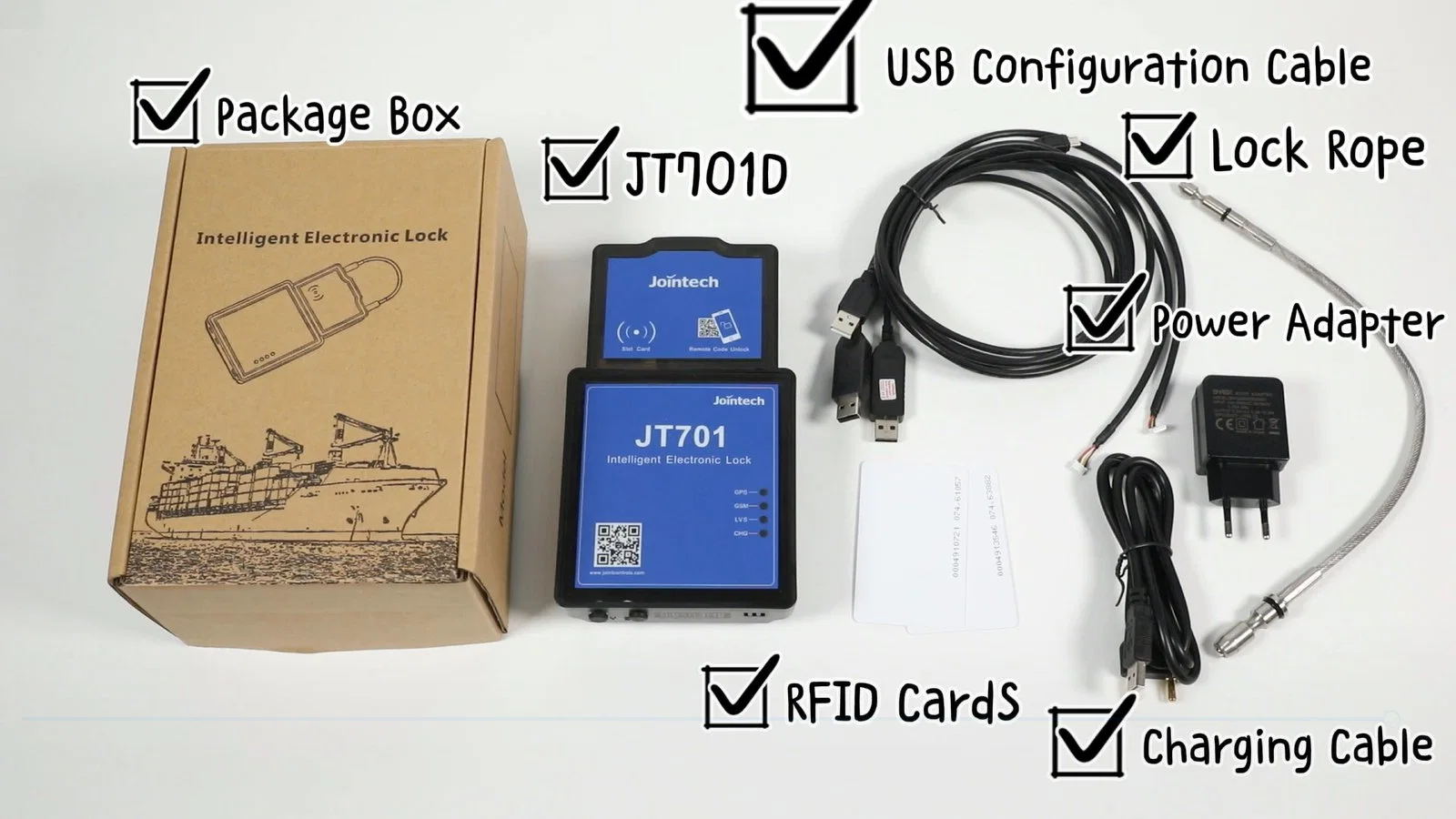 Container Trailer Van Truck GPS Electronic Lock for Logistic Transportation Monitoring and Management