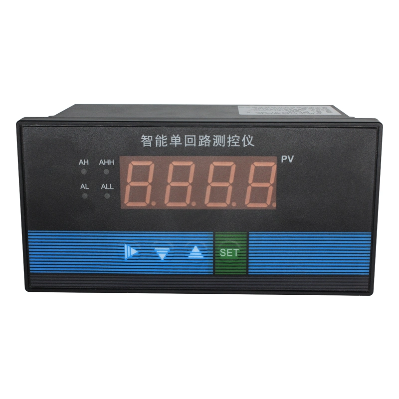 Warehouse Elecrical Control System Water Level Temperature Sensor Controller LCD Digital with 4-20mA RS485 4-Relay Signal Output Control Instrument