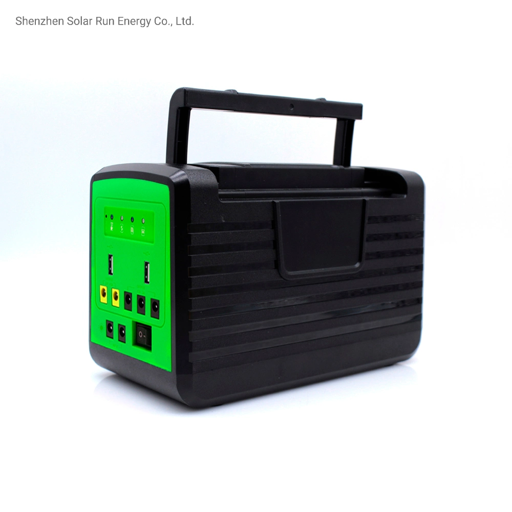 Rechargeable LED Solar Battery Kit with Solar Power Charger and Solar Lighting System