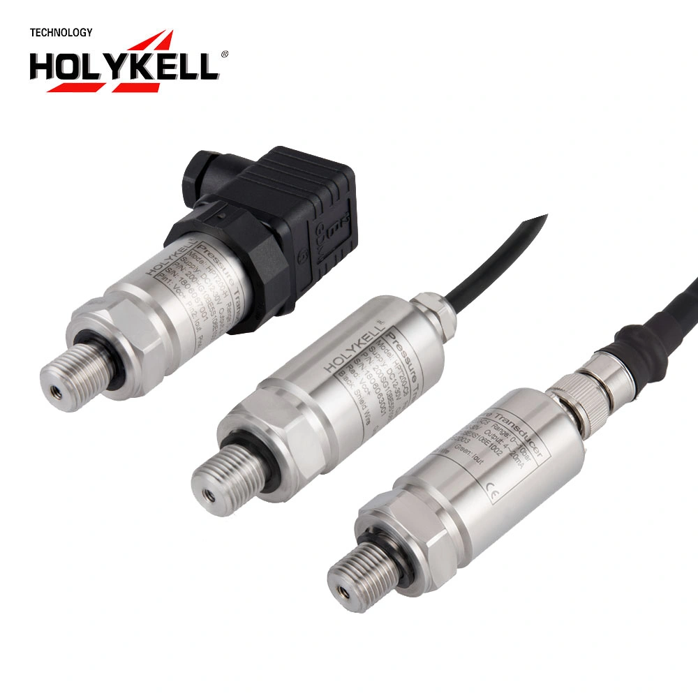 Holykell analógico 4-20mA sensor de presión de agua Transmisor de presión de aire combustible Transductor de presión