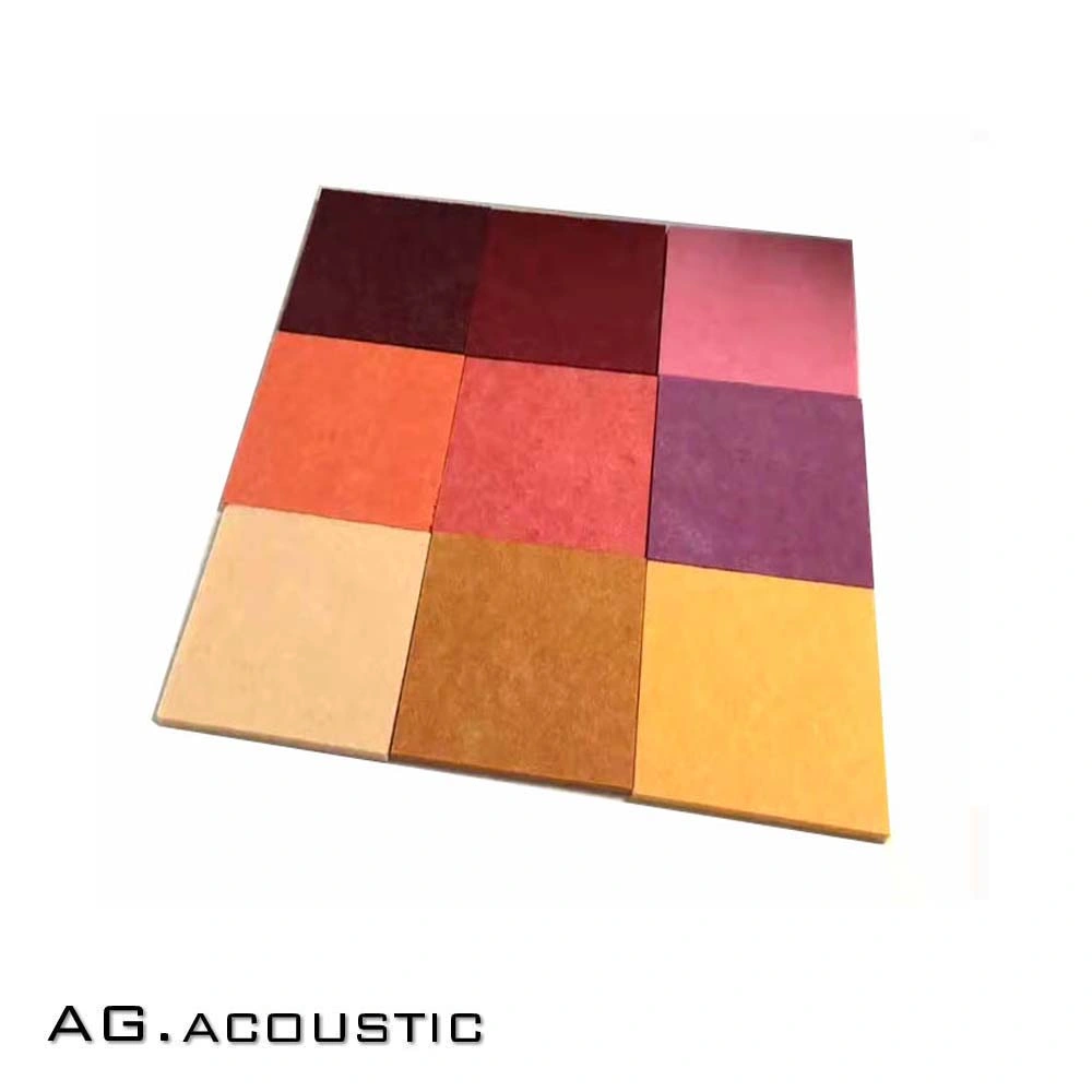 AG. Acoustic Building Material Fire Retardant Polyester Fiber Acoustic Wall Panel