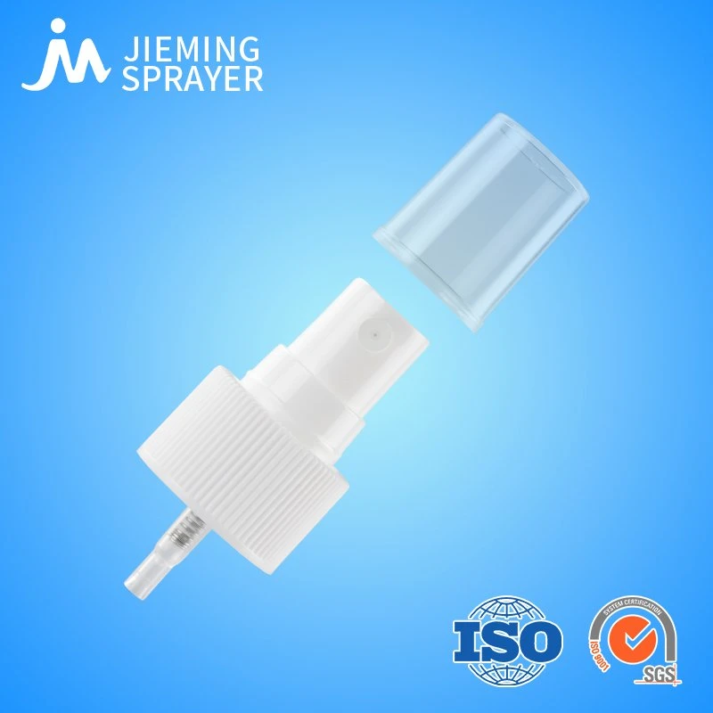 18/20/24-410 High Qualiy Liquid Dispenser 24/410 Full Cover Plastic Nozzle 24mm Toilet Water Pure Dew Bottle Cap Fine Mist Spray Head PP Material Rib Side