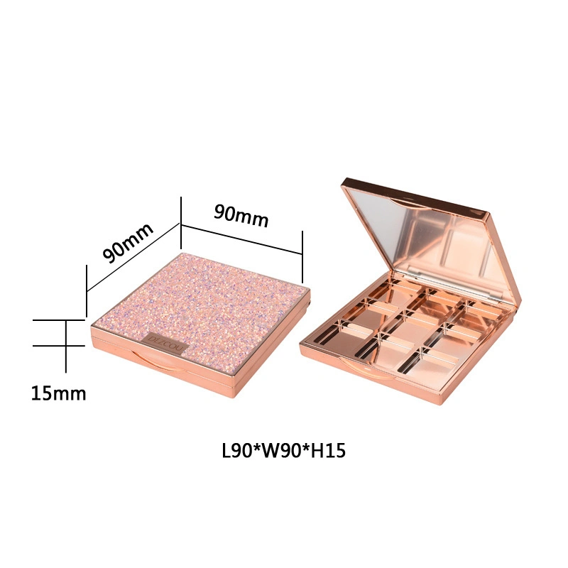 Multi - Color Star Skin Eyeshadow Packaging Material Logo Can Be Customized