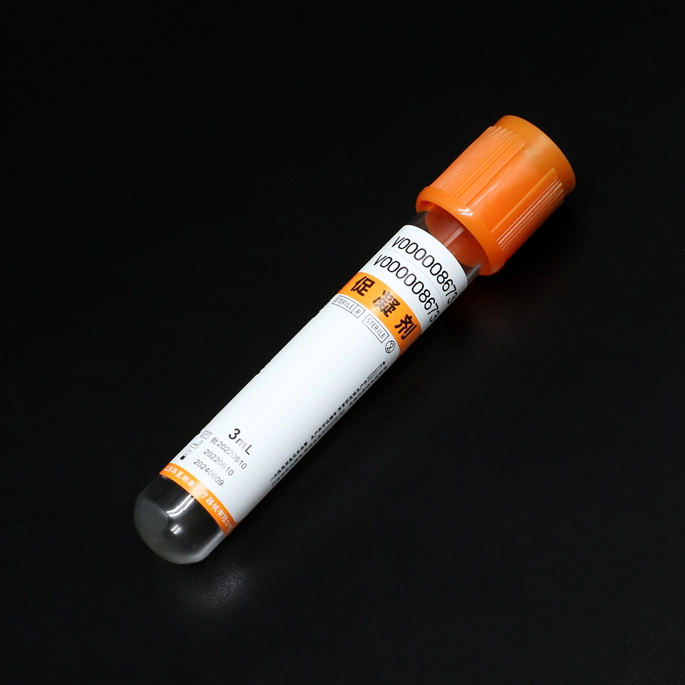 Prélèvement sanguin sous vide PET de laboratoire 1-10ml de citrate de sodium à tester Tube OEM