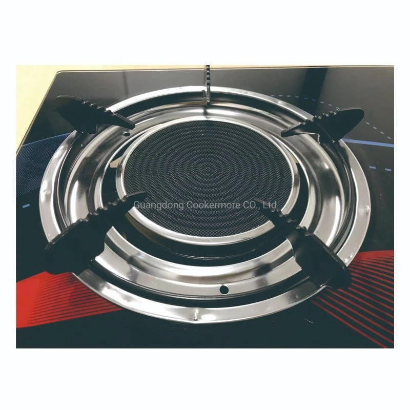 Kitchen Appliances Tempered Glass 2 Infrared Burner Table Gas Stove