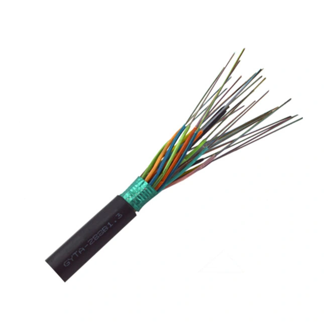 Armoured OFC 24 48 Cores GYTS Fiber Optic Cable Single Mode OS2