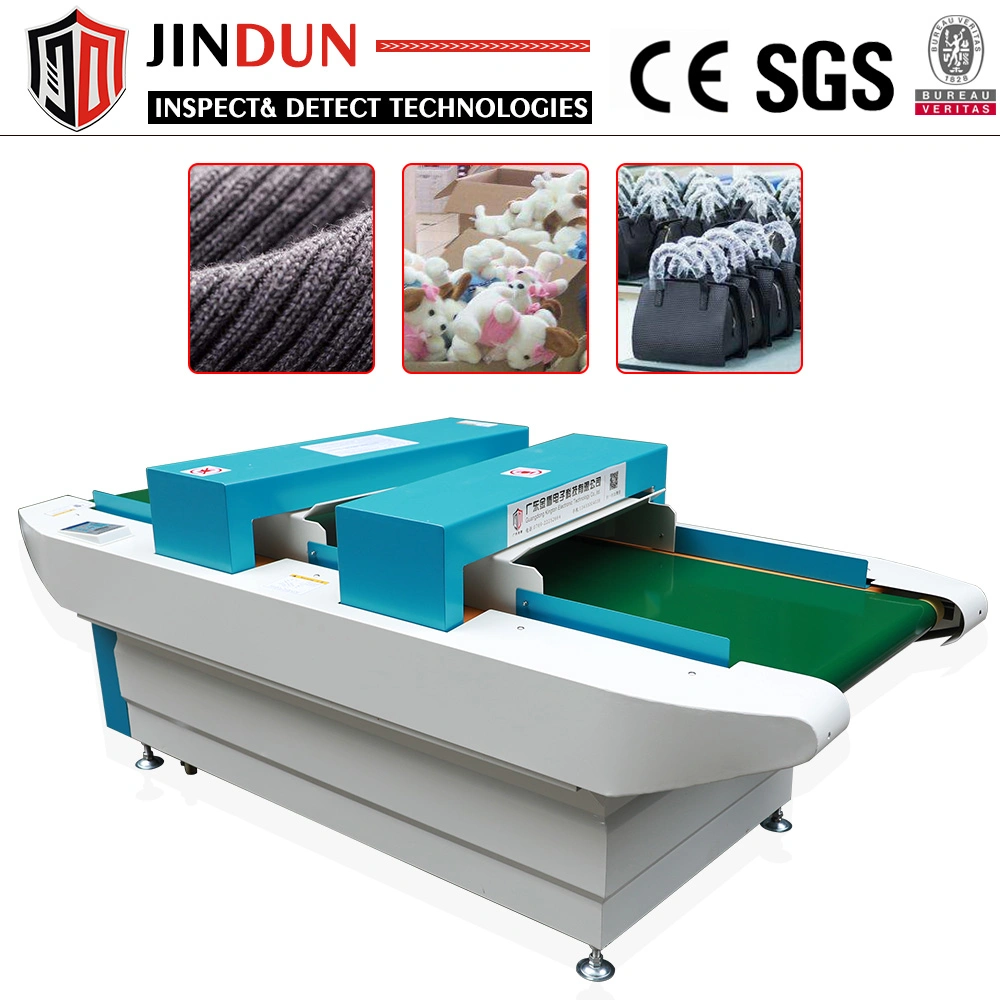 Industrial Conveyor System Automatic Needle Detector for Clothing Garment