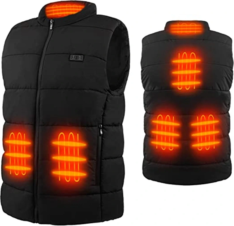 Heated Vest Winter USB Heater Tactical Jacket Thermal Vest Body Warmer Coat