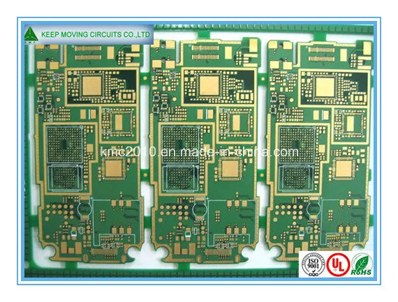 Tg180 IDH ciego enterrado de PCB de impedancia de Control de la BGA