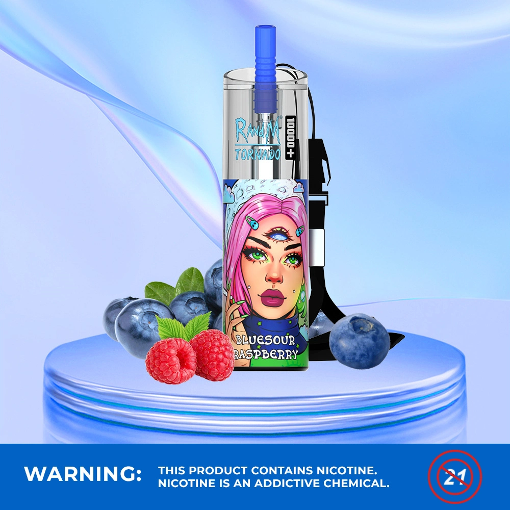 2023 Venda a quente descartável Atacado Vape Bar Randm tornado 10000 Mais de 14 cápsulas descartáveis para cápsulas de Flavormesh e mais de 30 cápsulas