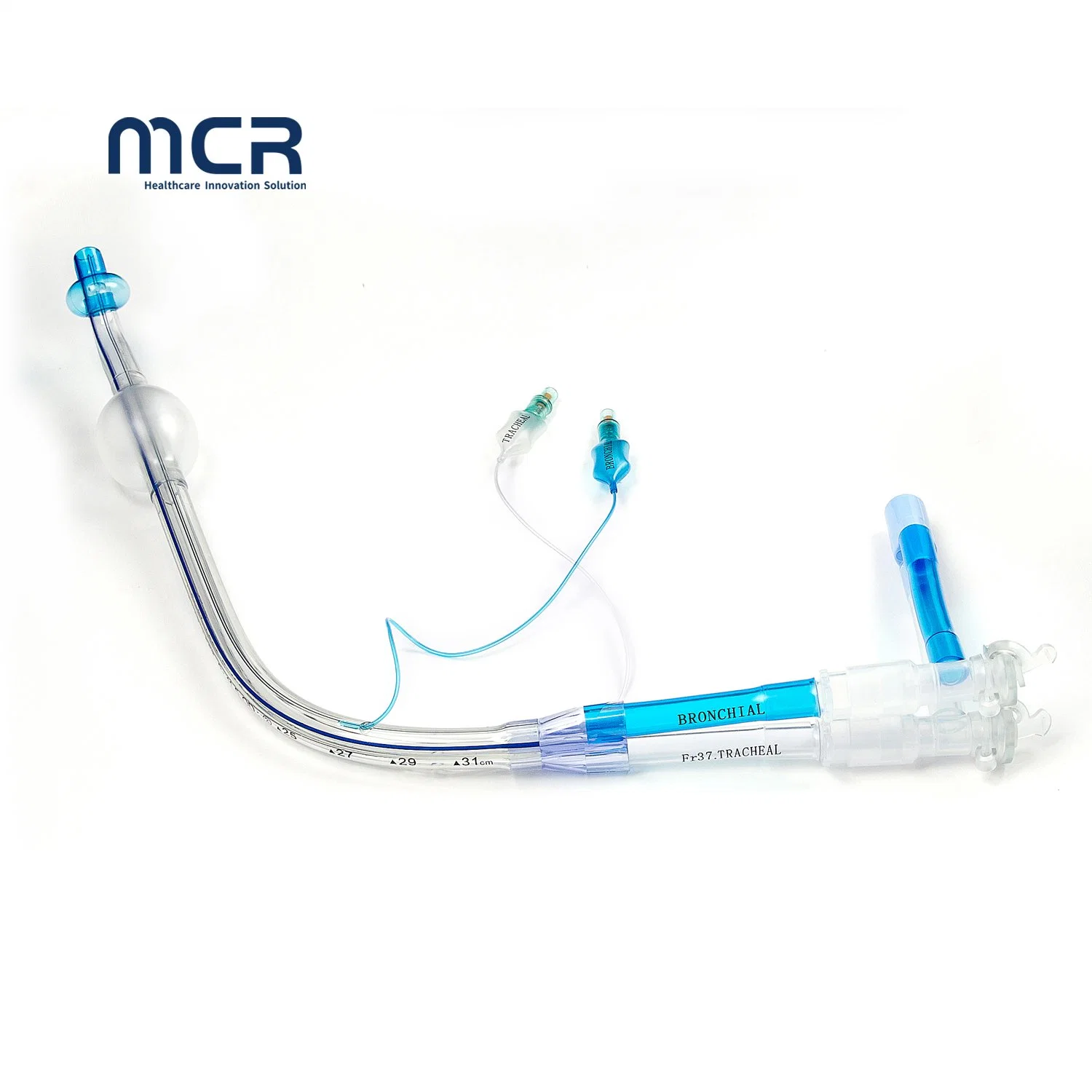 Disposable Medical Double Lumen Endobronchial Tube with PU Micro-Thin Cuff