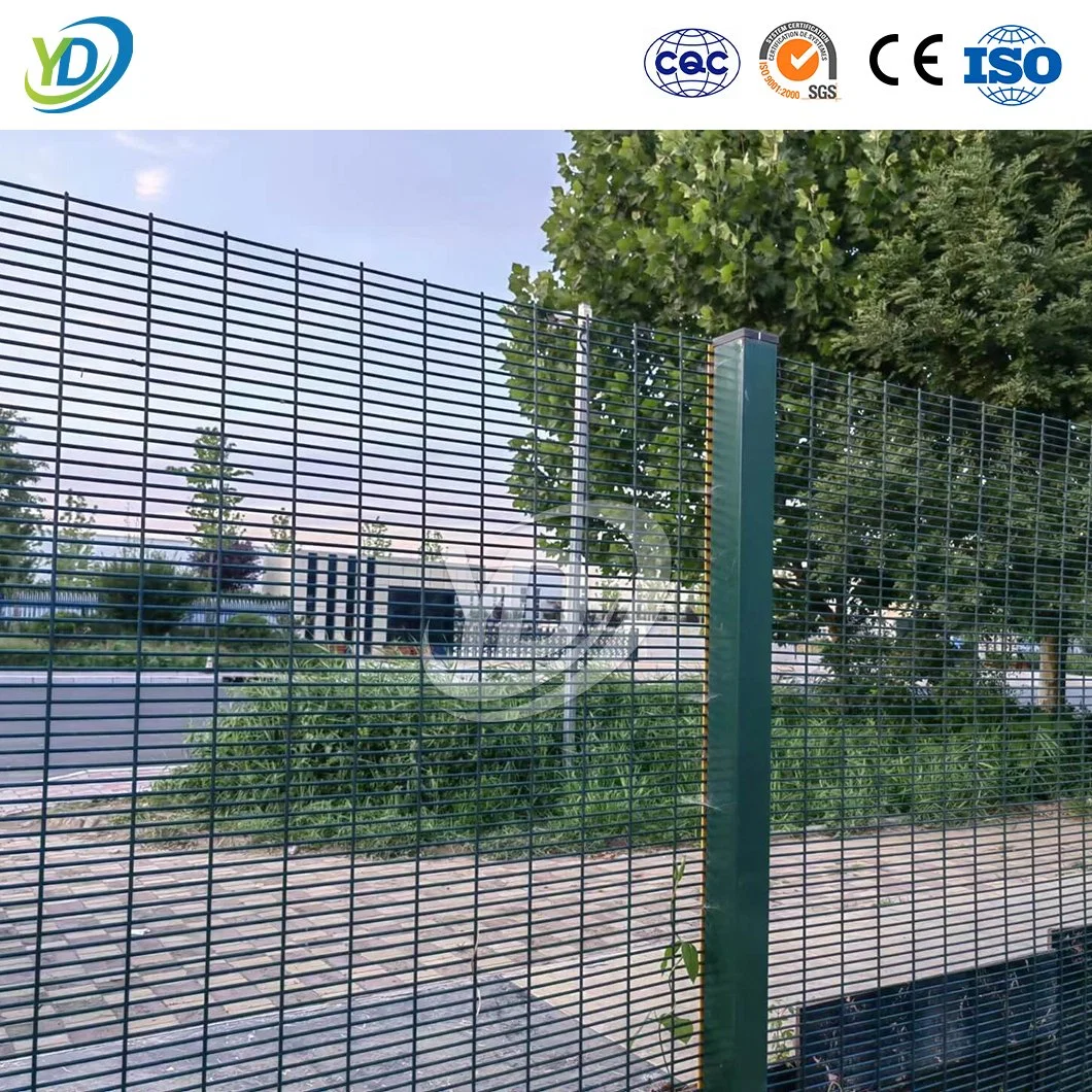 Yeeda Stainless Steel Welded Wire Mesh Fencing China Wholesale/Supplierrs Medium Security Fence 2100 X 2400 mm Panel Size 358 Mesh Fencing