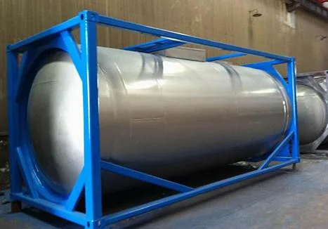 20ft 25000L tanque de almacenamiento de depósito ISO portátil