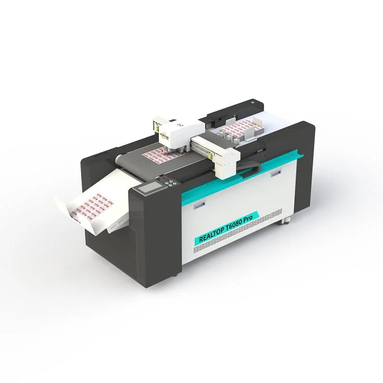 Trazador de corte digital Realtop para papel Kraft impreso