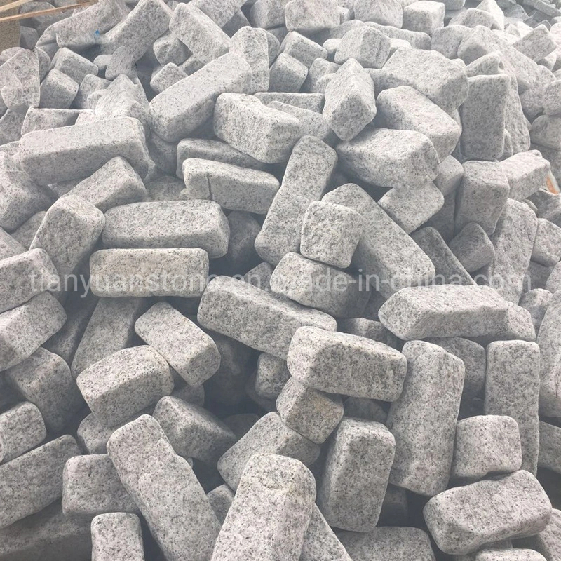 Chinese Red G666 Granite Paving Stone / Cobble Stone for Outdoor Paver