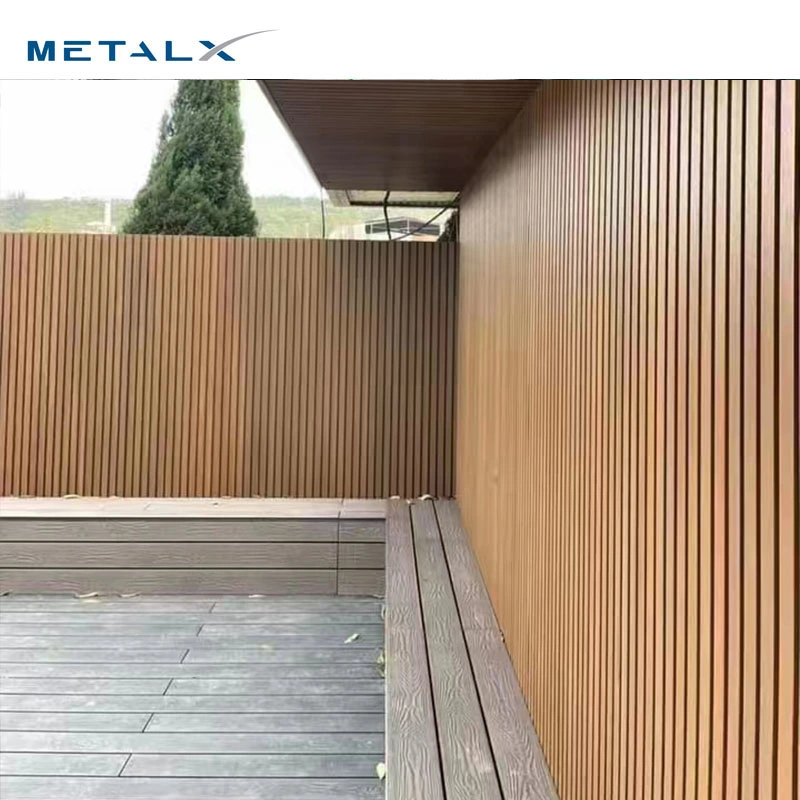 China Supplier Cheap Price WPC Outdoor Garden Decorative Boundary WPC Fence